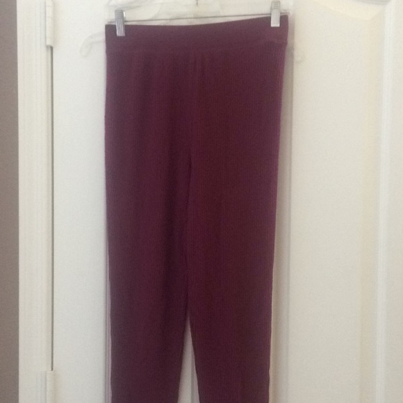Ladies so ribbed knit leggings large - Picture 1 of 4